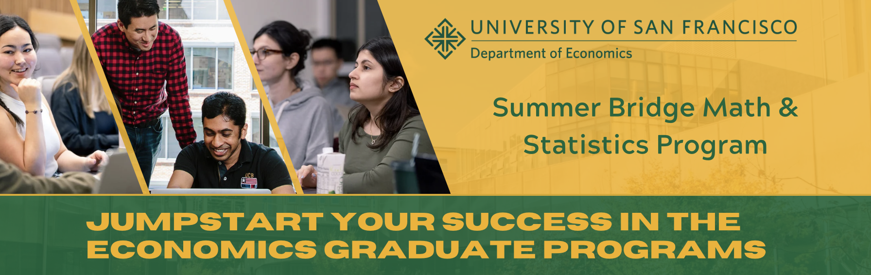 Economics Summer Bridge Math Program myUSF